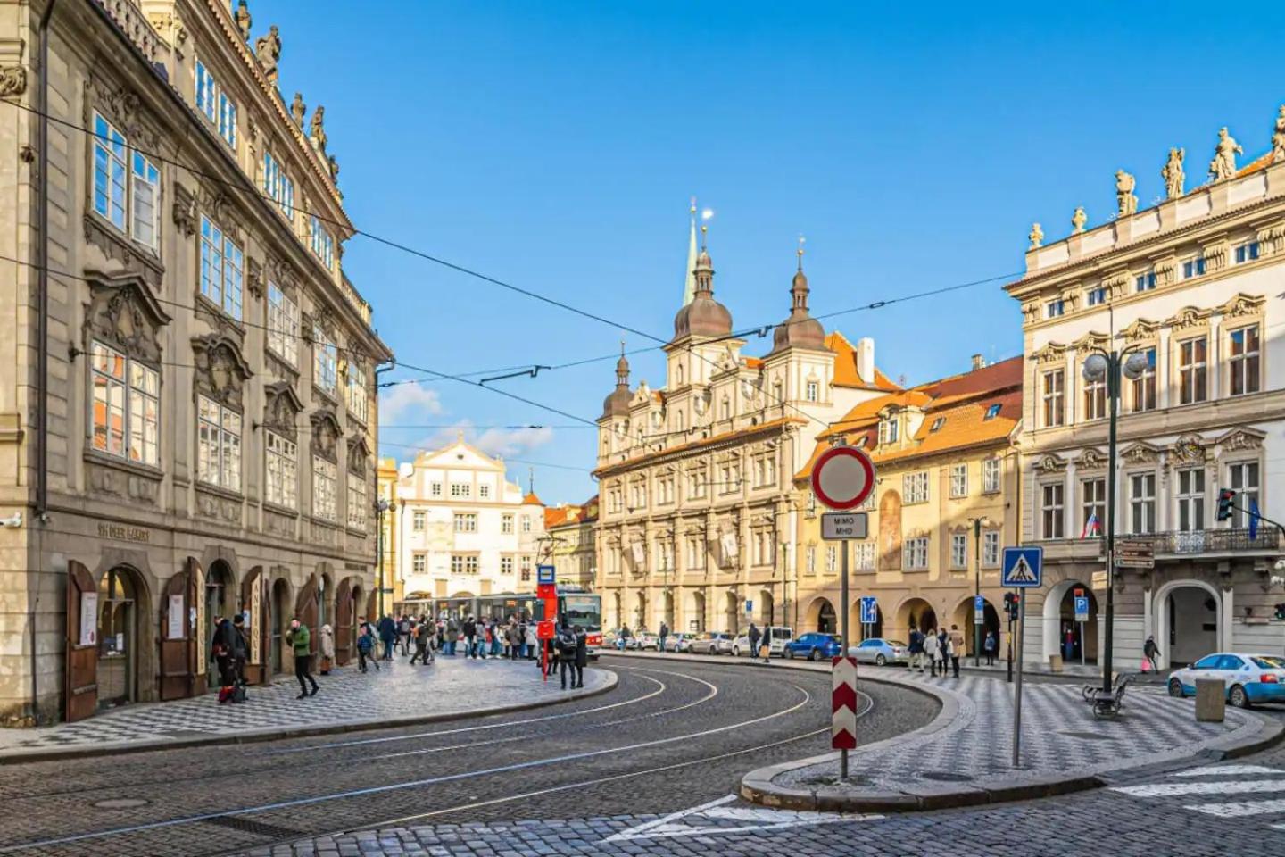 Апартаменти Bright Studio Close To Charles Bridge And Prague Castle Екстер'єр фото